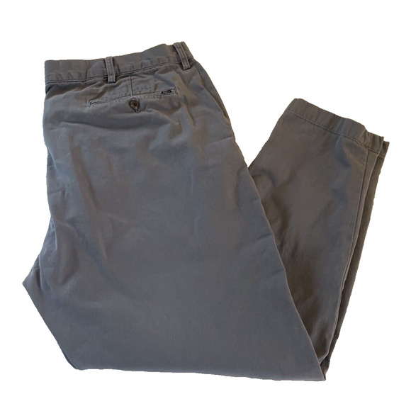 Polo Ralph Lauren Classic Fit Gray Chino Pants Men’s Tag 42x32 Actual 40x28 - Picture 1 of 16